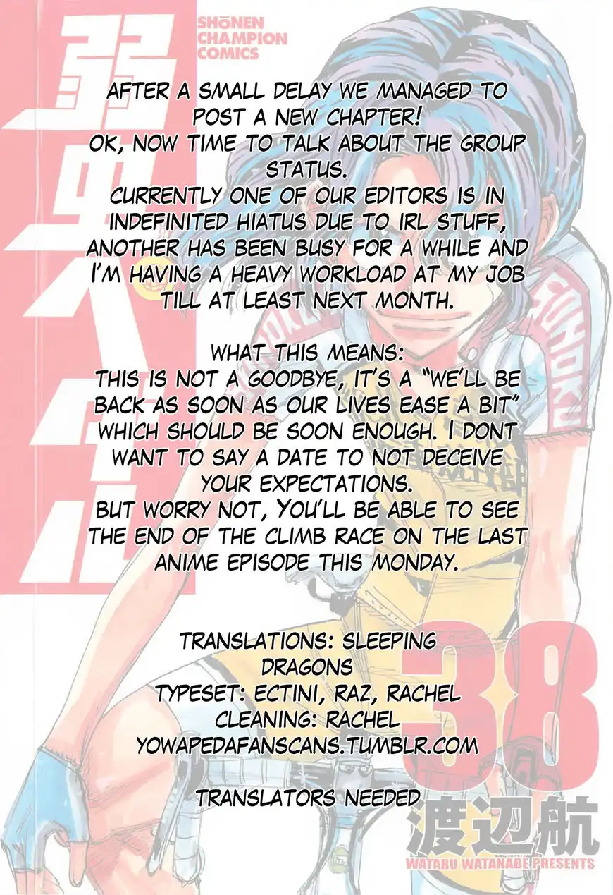 Yowamushi Pedal Chapter 328 21